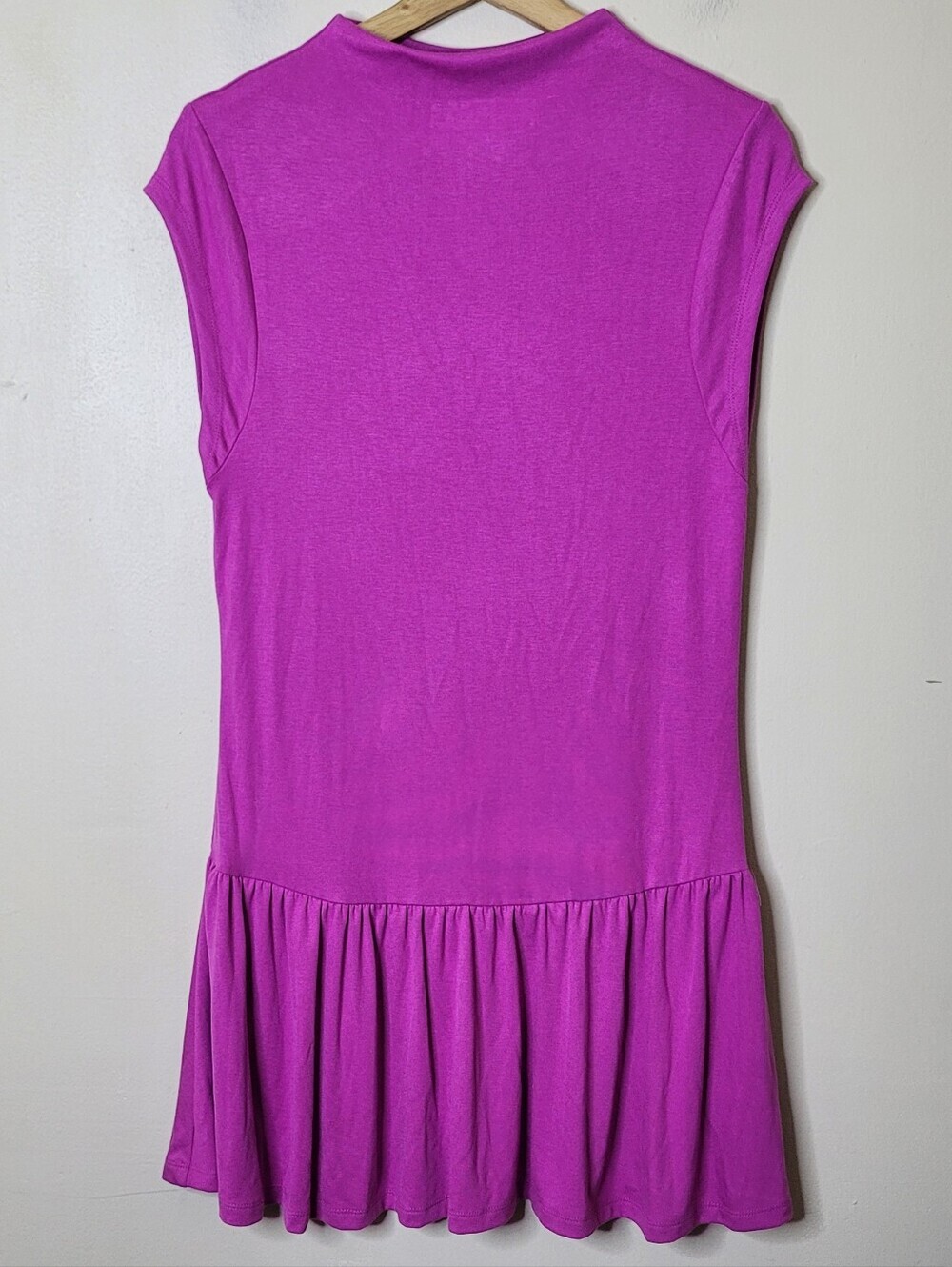 Free People Good Feels Drop-Waist Mini Dress In Cactus Rose Size L NWT - Picture 3 of 9